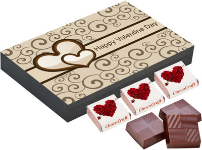 

CHOCOCRAFT Gifts For Boyfriend - Romantic Ideas For Boyfriend - 12 Chocolate Box Truffles(400 g)