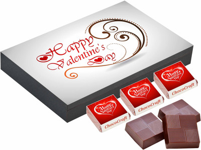 

CHOCOCRAFT Valentine's Gift - Gifts For Your Girlfriend - 9 Chocolate Box Truffles(325 g)