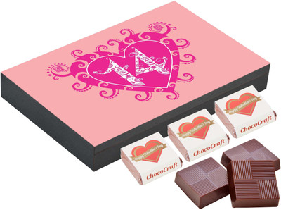

CHOCOCRAFT Valentine Gifts - Creative Gifts For Husband - 9 Chocolate Box Truffles(325 g)