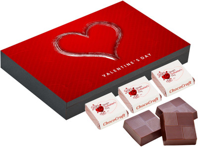 

CHOCOCRAFT unique gift for valentine, 12 Chocolate Gift Box, chocolate gift box Truffles(425 g)