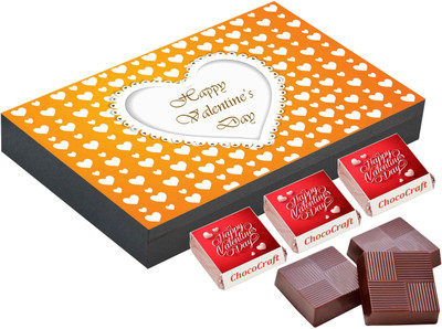 

CHOCOCRAFT Valentine Day Gift - Romantic Gift For Wife - 18 Chocolate Box Truffles(500 g)