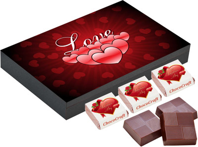 

CHOCOCRAFT Valentine Day Gift - Best Christmas Gifts For Boyfriend - 9 Chocolate Box Truffles(325 g)