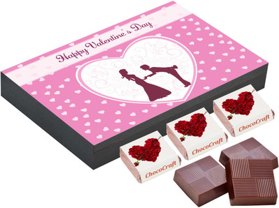

CHOCOCRAFT Gifts For Boyfriend - Valentine Chocolate - 9 Chocolate Box Truffles(325 g)