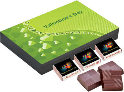 

CHOCOCRAFT Valentine's Day Gifts - Special Gift For Girlfriend - 9 Chocolate Box Truffles(325 g)