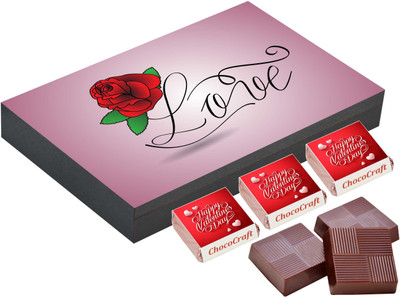 

CHOCOCRAFT Valentine's Gifts - Valentine'S Day Special Gifts For Him - 9 Chocolate Box Truffles(325 g)