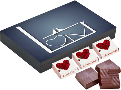 

CHOCOCRAFT Gifts For Boyfriend - Valentine'S Day Gift Ideas For Him - 9 Chocolate Box Truffles(325 g)