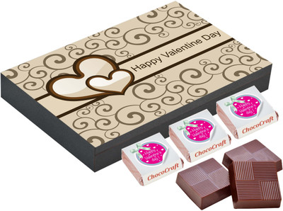 

CHOCOCRAFT Valentine's Day Gift - Funny Gifts For Boyfriend - 18 Chocolate Box Truffles(500 g)