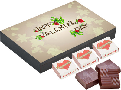 

CHOCOCRAFT Valentine's Gift - Valantine Day Gift - 18 Chocolate Box Truffles(500 g)