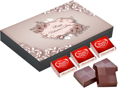 

CHOCOCRAFT Valentine's Gifts - Romantic Birthday Gifts For Men - 18 Chocolate Box Truffles(500 g)