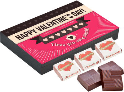 

CHOCOCRAFT Valentine's Gift - Anniversary Gifts For Men - 18 Chocolate Box Truffles(500 g)