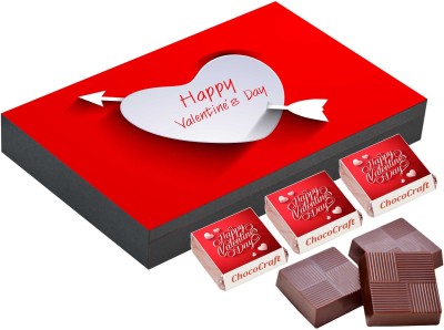 

CHOCOCRAFT Valentine Day Gift - Best Gift For Bf - 18 Chocolate Box Truffles(500 g)