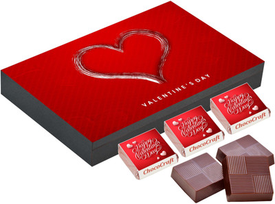 

CHOCOCRAFT Valentine Day Gift - Unique Gifts For Boyfriend - 12 Chocolate Box Truffles(400 g)