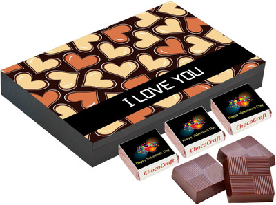 

CHOCOCRAFT Valentine's Day Gifts - Valentine'S Day 18 Chocolate Box - 18 Chocolate Box Truffles(500 g)