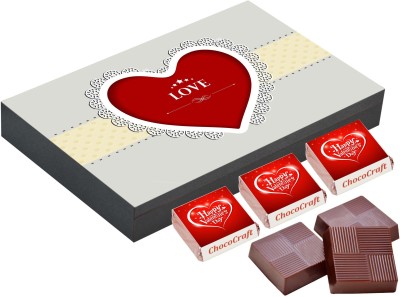 

CHOCOCRAFT Valentine's Gift - Gifts To Give Your Boyfriend - 9 Chocolate Box Truffles(325 g)