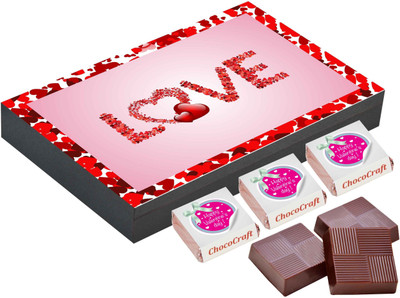 

CHOCOCRAFT Valentine's Day Gift - Valentines Day Gifts For Him - 9 Chocolate Box Truffles(325 g)
