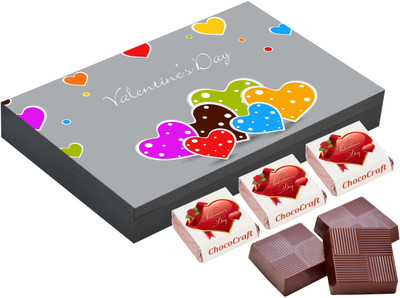 

CHOCOCRAFT Valentine Day Gift - Buy Gifts For Him - 9 Chocolate Box Truffles(325 g)