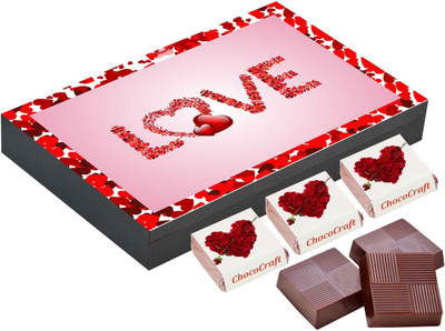 

CHOCOCRAFT Gifts For Boyfriend - Creative Romantic Gifts Him - 12 Chocolate Box Truffles(400 g)