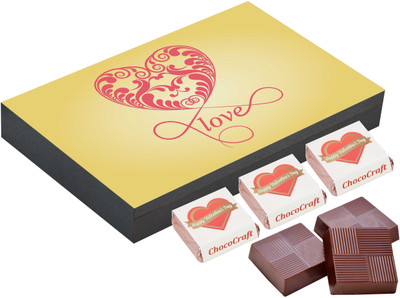 

CHOCOCRAFT Valentine Gifts - Romantic Gifts For Girlfriend - 6 Chocolate Box Truffles(1000 g)