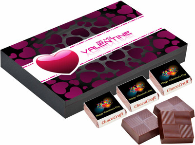 

CHOCOCRAFT Valentine's Day Gifts - Gifts For Your Boyfriend - 12 Chocolate Box Truffles(400 g)