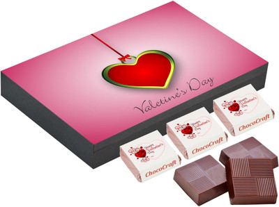 

CHOCOCRAFT Valentine Gifts - Valentines Day Gifts For Husband - 18 Chocolate Box Truffles(500 g)
