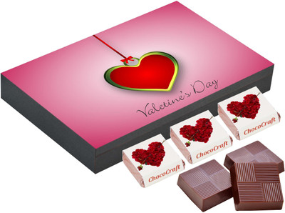 

CHOCOCRAFT Gifts For Boyfriend - Perfect Gift For Valentine - 9 Chocolate Box Truffles(325 g)