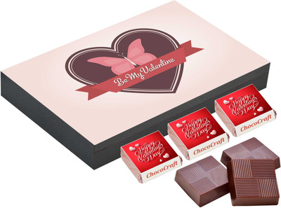

CHOCOCRAFT Valentine's Gifts - Valentine'S Day Gift For Lover - 9 Chocolate Box Truffles(325 g)