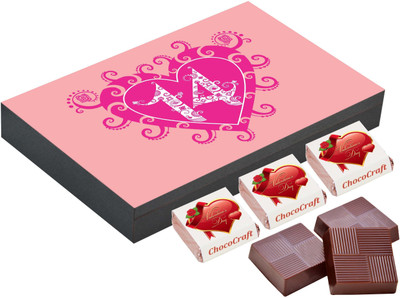 

CHOCOCRAFT Valentine Day Gifts - Valentine Gifts For Boyfriend - 9 Chocolate Box Truffles(325 g)