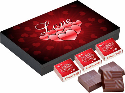 

CHOCOCRAFT Valentine Day Gift - Gifts For Boyfriend - 12 Chocolate Box Truffles(400 g)