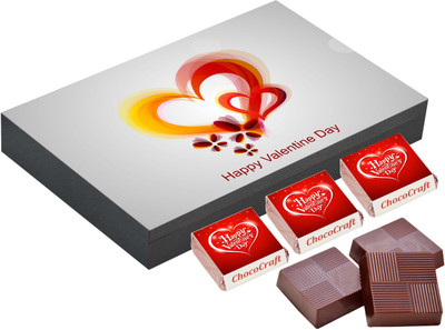 

CHOCOCRAFT Valentine's Gifts - Best Gift For Lover - 18 Chocolate Box Truffles(500 g)