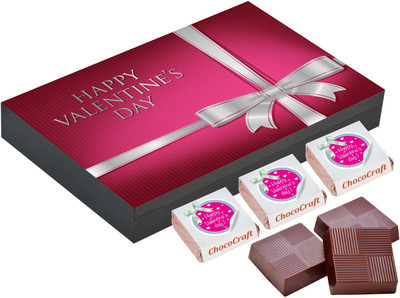 

CHOCOCRAFT Valentine's Day Gift - Unique Romantic Gifts - 12 Chocolate Box Truffles(400 g)