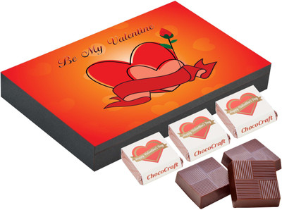 

CHOCOCRAFT Valentine's Gift - Valentine Day Special Gift - 18 Chocolate Box Truffles(500 g)