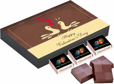 

CHOCOCRAFT Valentine's Day Gifts - Perfect Gift For Girlfriend - 12 Chocolate Box Truffles(400 g)
