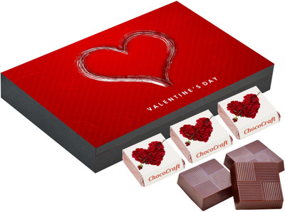 

CHOCOCRAFT Gifts For Boyfriend - Best Chocolate For Valentine'S Day - 12 Chocolate Box Truffles(400 g)
