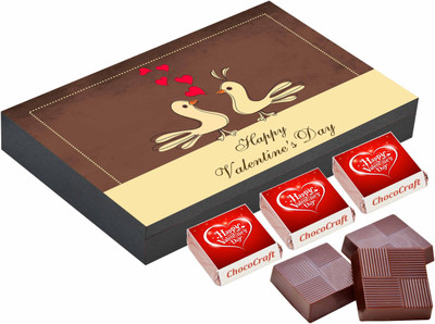 

CHOCOCRAFT Valentine's Gift - Best Romantic Gifts For Girlfriend - 12 Chocolate Box Truffles(400 g)