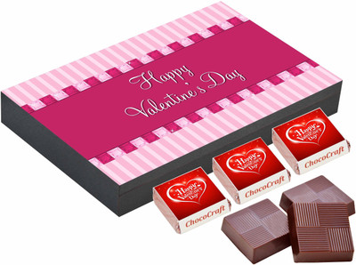 

CHOCOCRAFT Valentine's Gift - Chocolate Hearts - 6 Chocolate Box Truffles(1000 g)