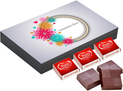 

CHOCOCRAFT Valentine's Gifts - Valentine Gifts For Him Romantic - 18 Chocolate Box Truffles(500 g)