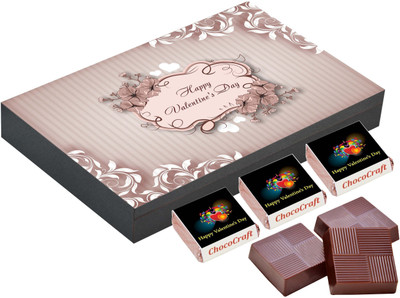 

CHOCOCRAFT Valentine's Day Gifts - Happy Valentine Day Gift - 9 Chocolate Box Truffles(325 g)
