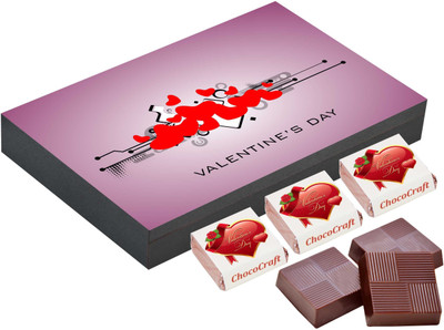 

CHOCOCRAFT Valentine Day Gift - Small Gifts For Husband - 9 Chocolate Box Truffles(325 g)