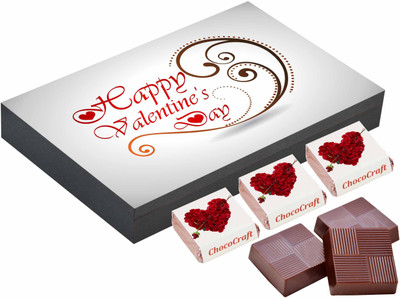 

CHOCOCRAFT Gifts For Boyfriend - Valentines Gifts For Men - 9 Chocolate Box Truffles(325 g)