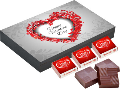 CHOCOCRAFT Valentine's Gifts - Gifts For Boyfriend - 12 Chocolate Box Truffles(400 g)