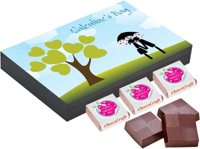 

CHOCOCRAFT Valentine's Day Gift - Valantine Day Gift - 9 Chocolate Box Truffles(325 g)