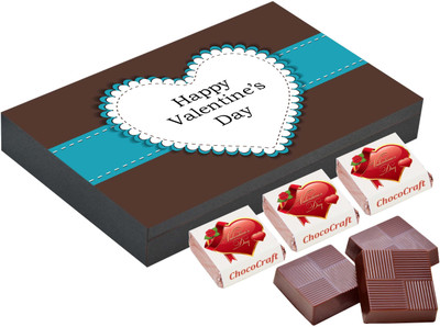 

CHOCOCRAFT Valentine Day Gifts - Creative Gifts For Boyfriend - 12 Chocolate Box Truffles(400 g)