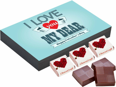 

CHOCOCRAFT Gifts For Boyfriend - Small Gifts For Boyfriend - 9 Chocolate Box Truffles(325 g)