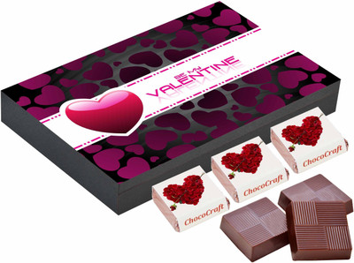 

CHOCOCRAFT Gifts For Boyfriend - Special Gift For Wife - 9 Chocolate Box Truffles(325 g)