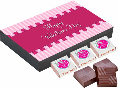 

CHOCOCRAFT Valentine's Day Gift - Valentines Day Gifts For Husband - 9 Chocolate Box Truffles(325 g)
