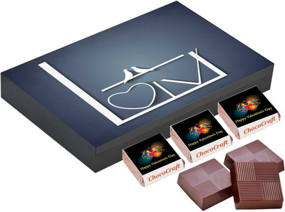 

CHOCOCRAFT Valentine's Day Gifts - Romantic Gift For Boyfriend - 9 Chocolate Box Truffles(325 g)