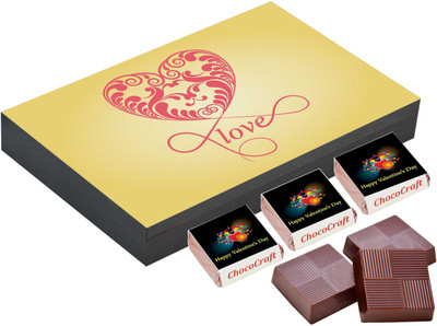 

CHOCOCRAFT Valentine's Day Gifts - Gifts To Give Your Boyfriend - 18 Chocolate Box Truffles(500 g)