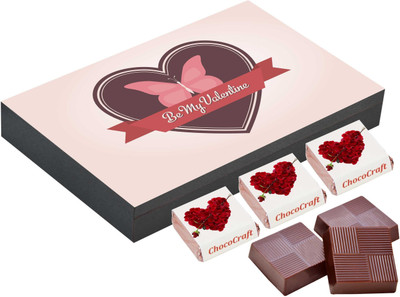 

CHOCOCRAFT Gifts For Boyfriend - Unique Gifts For Husband - 9 Chocolate Box Truffles(325 g)