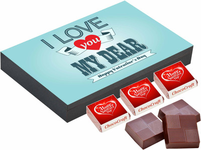 

CHOCOCRAFT Valentine's Gift - Unique Gifts For Husband - 6 Chocolate Box Truffles(1000 g)