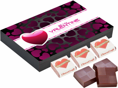 

CHOCOCRAFT Valentine Gifts - Creative Gifts For Boyfriend - 6 Chocolate Box Truffles(1000 g)